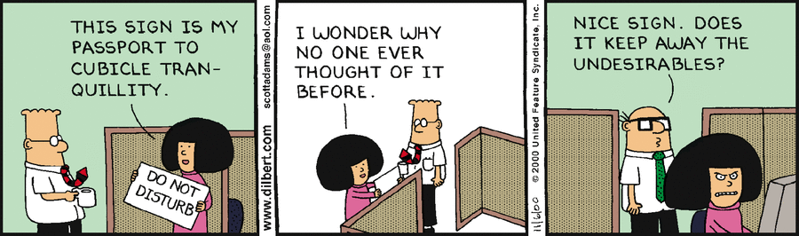 Dilbert Cartoon